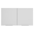 Armário Aéreo Madesa Stella 120 cm 2 Portas Branco