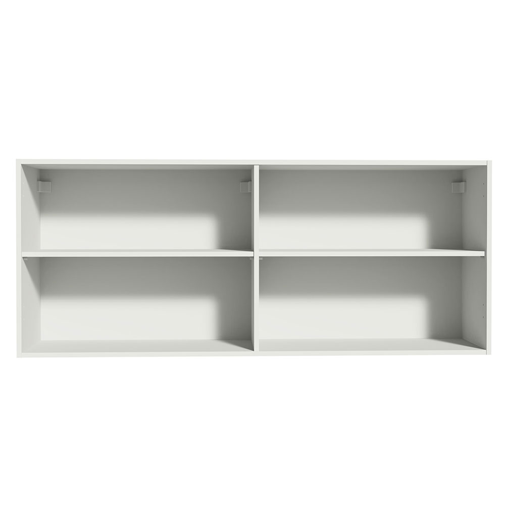 Armário Aéreo 120 x 50 cm 2 Portas Branco Madesa Reims