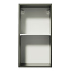 Armário Aéreo Madesa Reims 35 cm 1 Porta Preto