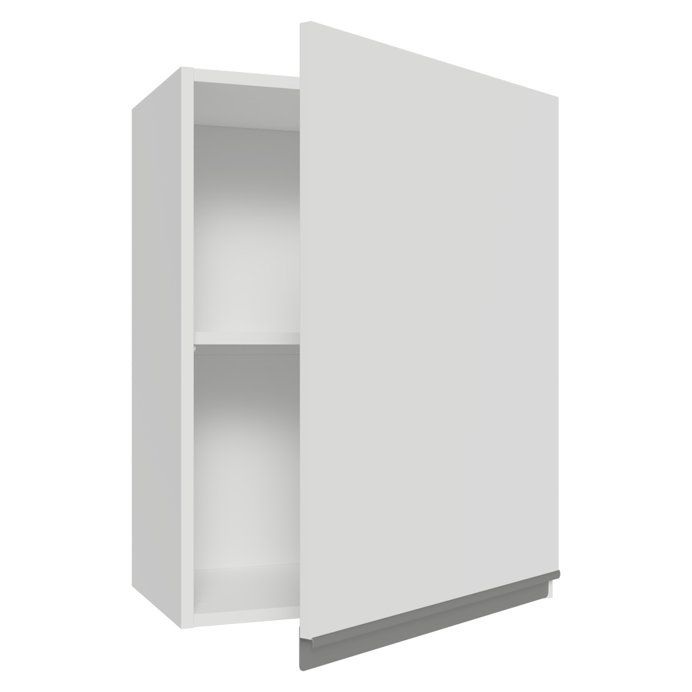 Armário Aéreo 50cm 1 Porta Branco Glamy Madesa