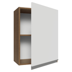 Armário Aéreo 50cm 1 Porta Rustic/Branco Glamy Madesa