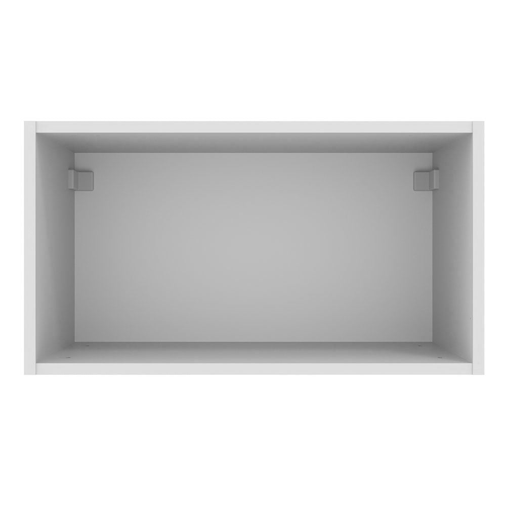 Armário Aéreo Madesa Agata 60 cm 1 Porta Basculante Branco