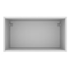 Armário Aéreo Madesa Agata 60 cm 1 Porta Basculante Branco