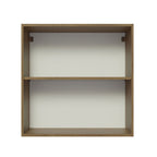 Armário Aéreo 70 cm 2 Portas Rustic/Preto Glamy Madesa