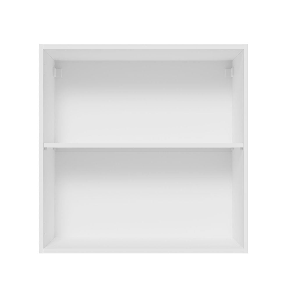 Armário Aéreo 70 cm 2 Portas Branco/Rustic Glamy Madesa