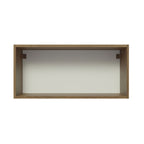 Armário Aéreo 70 cm 1 Porta Rustic/Preto Lux Madesa