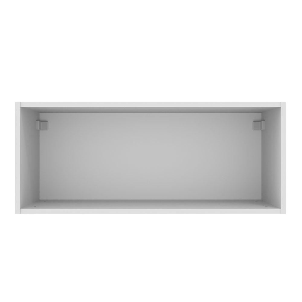 Armário Aéreo Madesa Agata 80 cm 1 Porta Basculante Branco