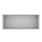 Armário Aéreo Madesa Agata 80 cm 1 Porta Basculante Branco