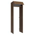 Porta-Geladeira 73 cm 1 Porta Basculante Rustic Stella Madesa
