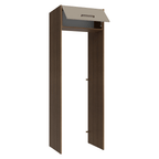Porta-Geladeira 73 cm 1 Porta Basculante Rustic/Crema Agata Madesa