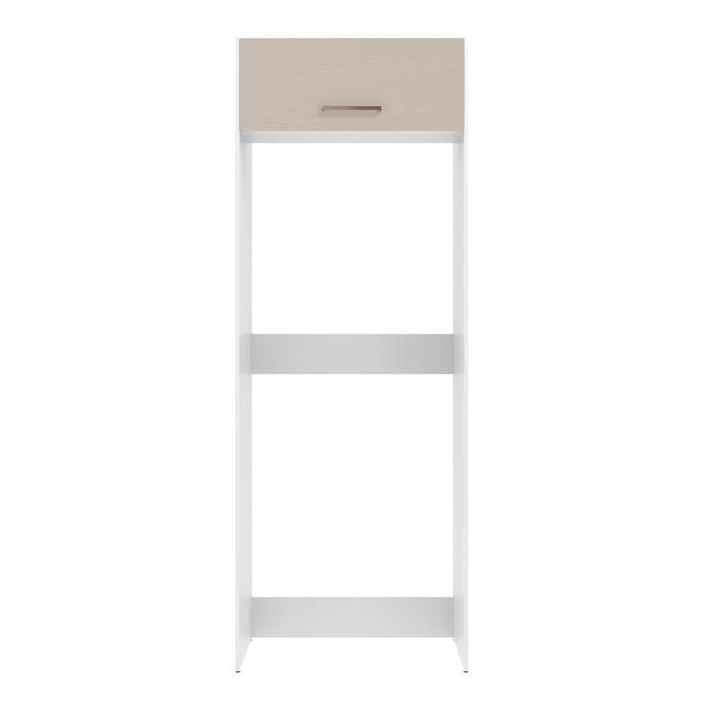 Porta Geladeira 1 Porta Basculante Branco/Crema Agata Madesa