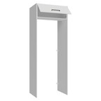 Porta-Geladeira 83 cm 1 Porta Basculante Branco Agata Madesa
