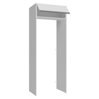 Porta-Geladeira 83 cm 1 Porta Basculante Branco Glamy Madesa