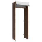 Porta-Geladeira 83 cm 1 Porta Basculante Rustic/Branco Glamy Madesa