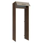 Porta-Geladeira 83 cm 1 Porta Basculante Rustic/Crema Agata Madesa