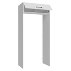 Porta-Geladeira 103 cm 1 Porta Basculante Branco Agata Madesa