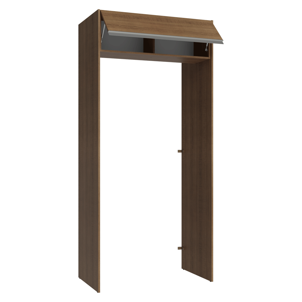 Porta-Geladeira 103 cm 1 Porta Basculante Rustic Glamy Madesa