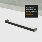 Armário de Cozinha Compacta 150cm Branco Agata Madesa 01