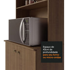 Armário de Cozinha Compacta 235cm Rustic Gourmet Madesa 01
