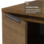 Armário de Cozinha Completa 270 cm Rustic Stella Madesa 12