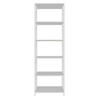 Estante Armário Multiuso para Escritório 59cm 5 Prateleiras Branco Madesa