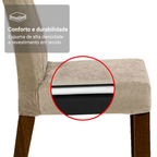 Conjunto Sala de Jantar Mesa Tampo de Madeira 6 Cadeiras Rustic/Imperial Allegro Madesa