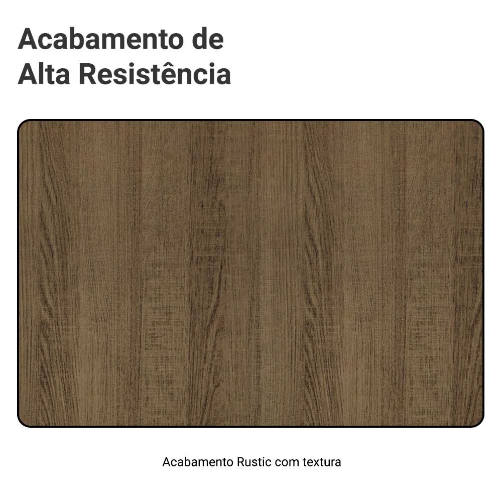 Armário Organizador com Sapateira Madesa 1650 com 2 Portas 4 Prateleiras Rustic PO