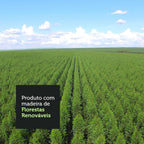Gaveteiro Organizador para Escritório 3322 Madesa 3 Gavetas com Rodinhas Branco
