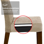 Kit 2 Cadeiras 4254 Madesa Rustic/Imperial