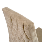 Conjunto Sala de Jantar Mesa Tampo de Vidro com 4 Cadeiras Rustic/Crema/Imperial Madesa Brenda