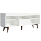 Rack para TV até 75 Polegadas Lille Madesa 180 cm 1 Porta Branco