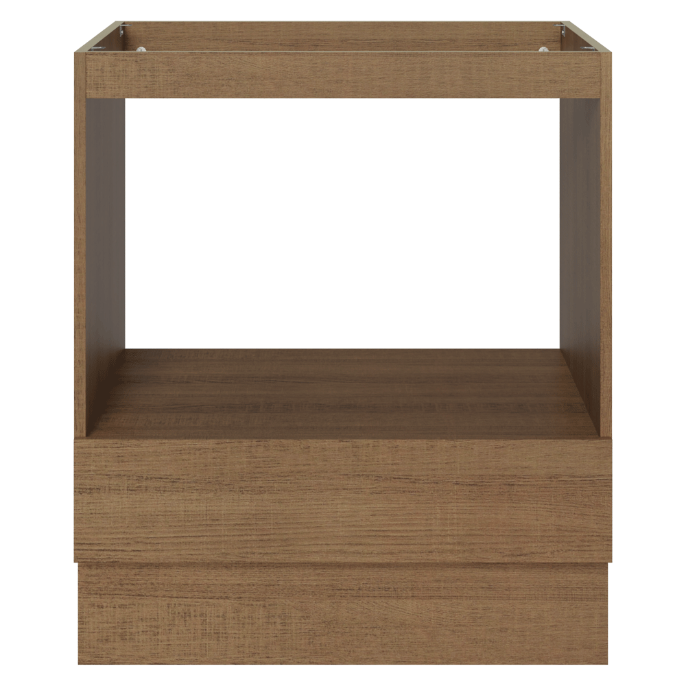 Balcão para Forno/Micro-ondas 70 x 60 cm 1 Gaveta (Sem Tampo) Rustic Madesa
