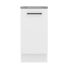 Balcão Madesa Agata 40 cm 1 Porta Branco