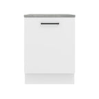 Balcão Madesa Agata 60 cm 1 Porta Branco