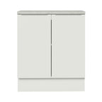 Balcão de Cozinha Madesa Stella 70 cm 2 Portas Branco