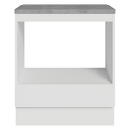 Balcão para Forno/Micro-ondas 70 cm 1 Gaveta Branco Madesa