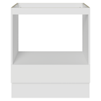 Balcão para Forno/Micro-ondas 70 cm 1 Gaveta (Sem Tampo) Branco Madesa