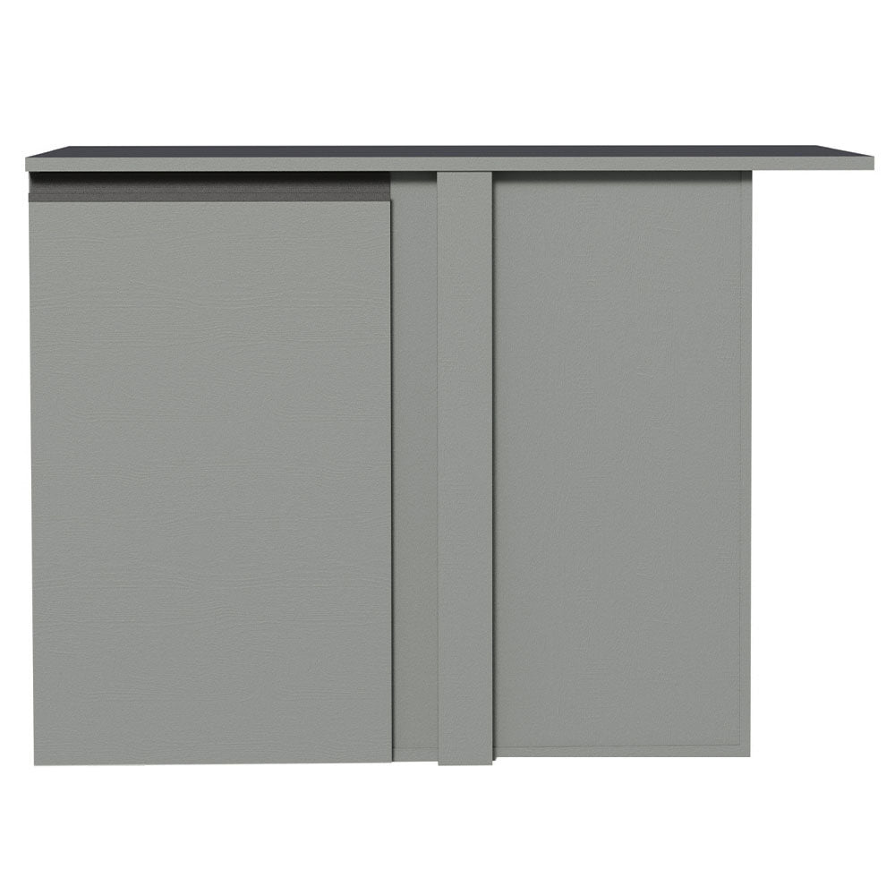 Balcão de Canto 1 Porta Suspenso Cinza Nice Madesa