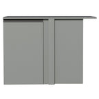 Balcão de Canto 1 Porta Suspenso Cinza Nice Madesa