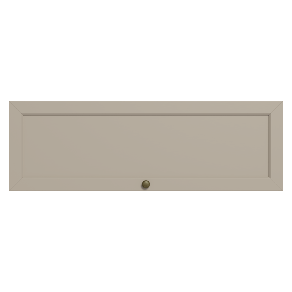 Armário Aéreo 100 cm 1 Porta Basculante Branco/Crema Vik Madesa