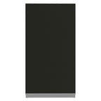 Armário Aéreo Madesa Glamy 35 cm 1 Porta Rustic/Preto