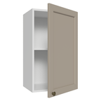 Armário Aéreo 40 cm 1 Porta Branco/Crema Vik Madesa