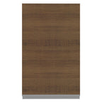 Armário Aéreo Madesa Acordes 100% MDF 40 cm 1 Porta Branco/Rustic