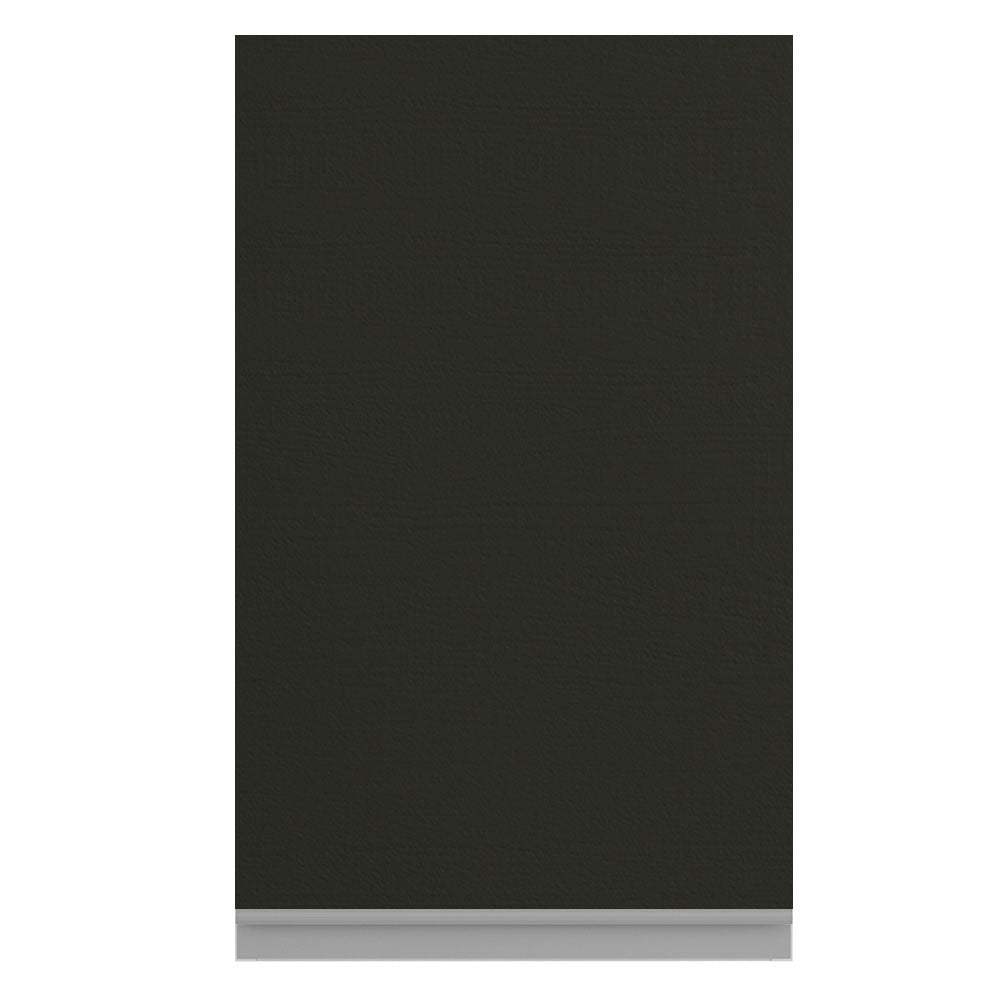 Armário Aéreo Madesa Glamy 40 cm 1 Porta Branco/Preto