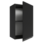 Armário Aéreo 40 cm 1 Porta Preto Nice Madesa