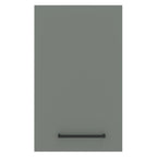 Armário Aéreo Madesa Agata 40 cm 1 Porta Rustic/Cinza