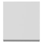 Armário Aéreo Madesa Glamy 60 cm 1 Porta Rustic/Branco