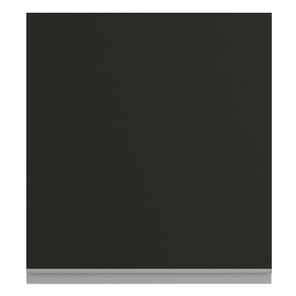 Armário Aéreo Madesa Glamy 60 cm 1 Porta Branco/Preto