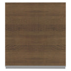 Armário Aéreo Madesa Acordes 100% MDF 60 cm 1 Porta Branco/Rustic