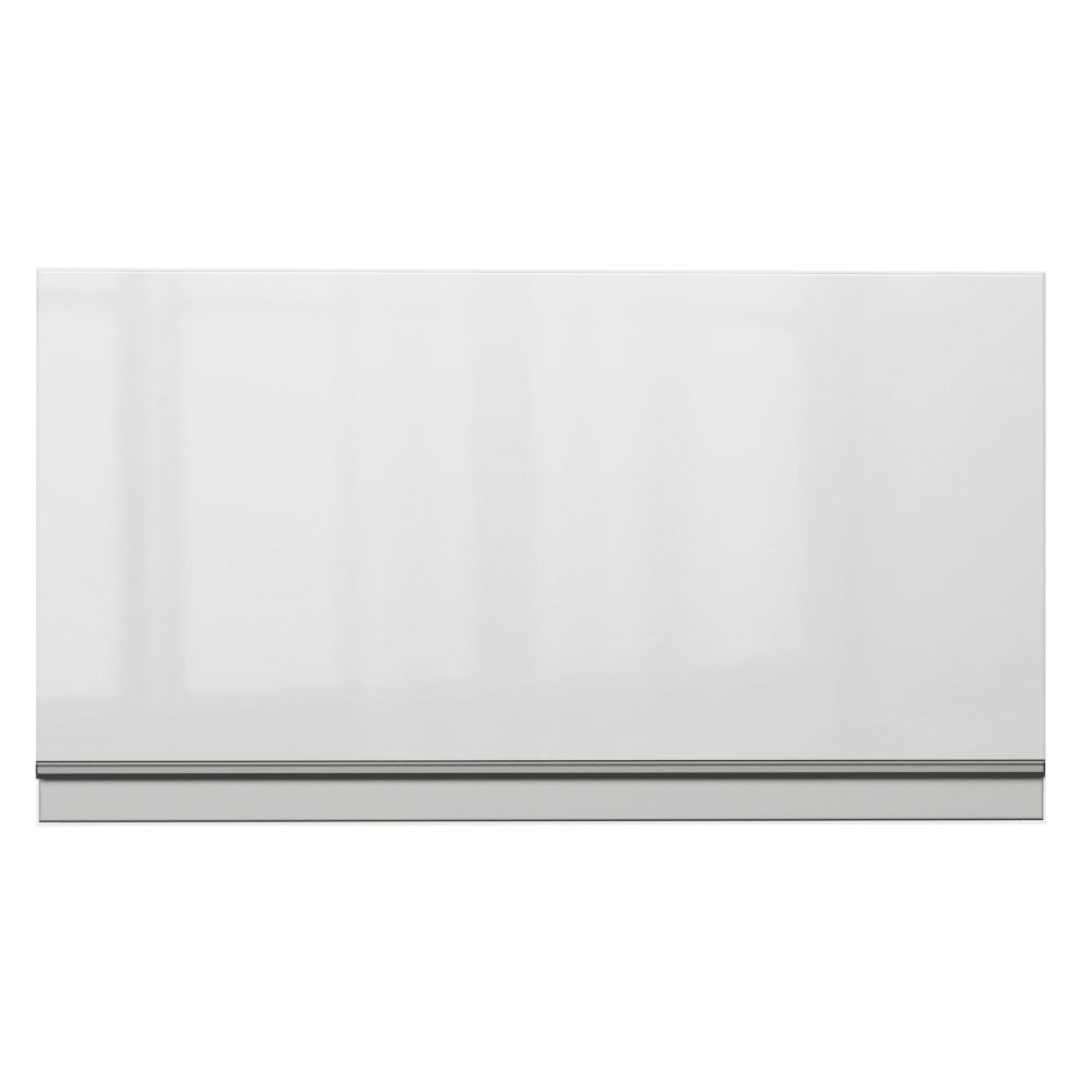 Armário Aéreo Madesa Acordes 100% MDF 60 cm 1 Porta Basculante Branco Brilho